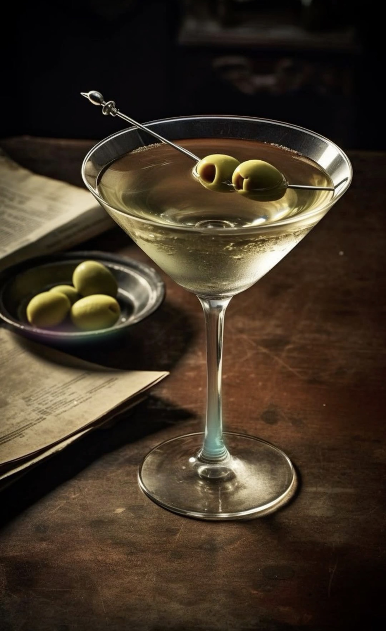 Martini cocktail